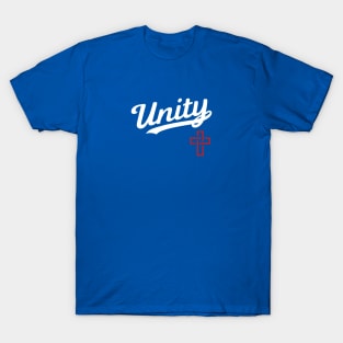 Unity Baseball Jersey (on DARK) T-Shirt